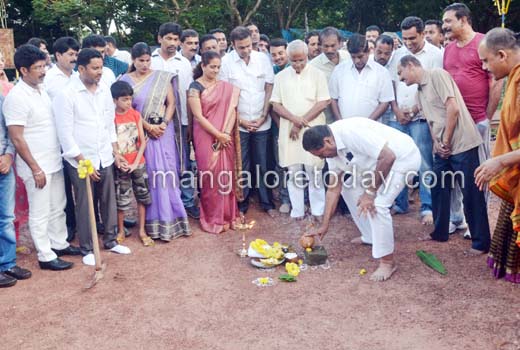 Minister Rai lays foundation for Rs 29-lac Kadri Park entrance gate
